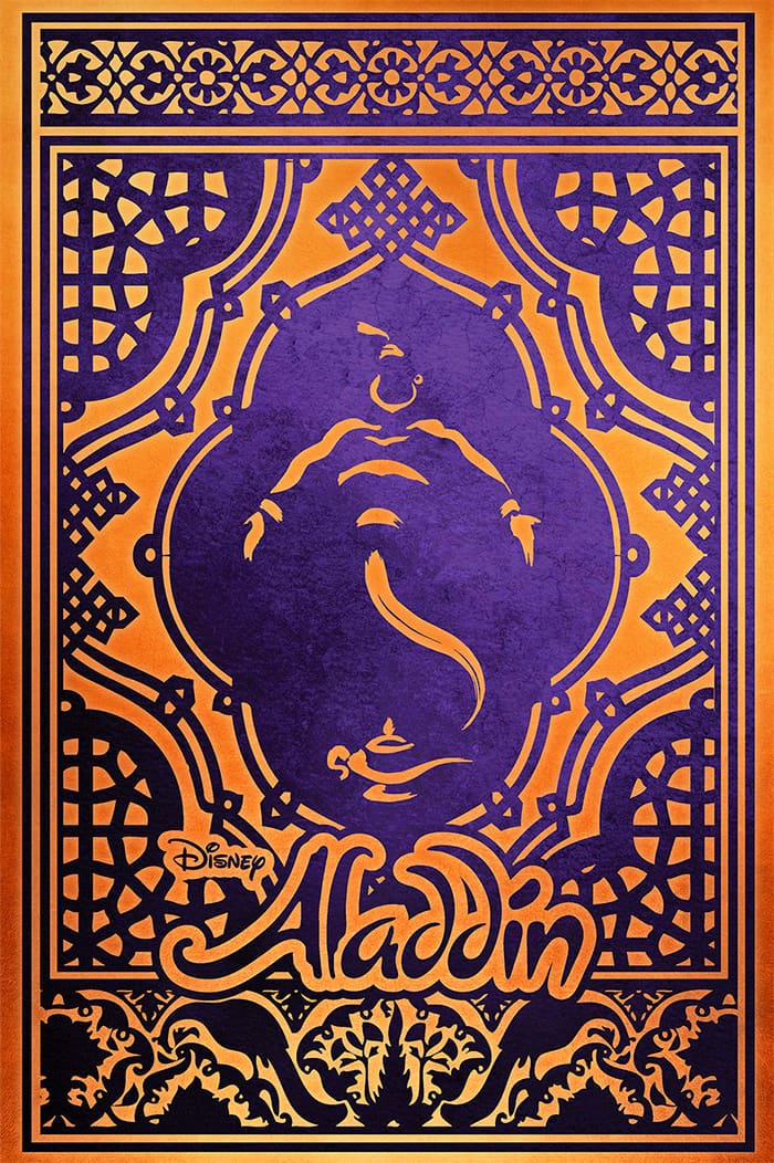 Aladdin on Broadway Disney Key Art C