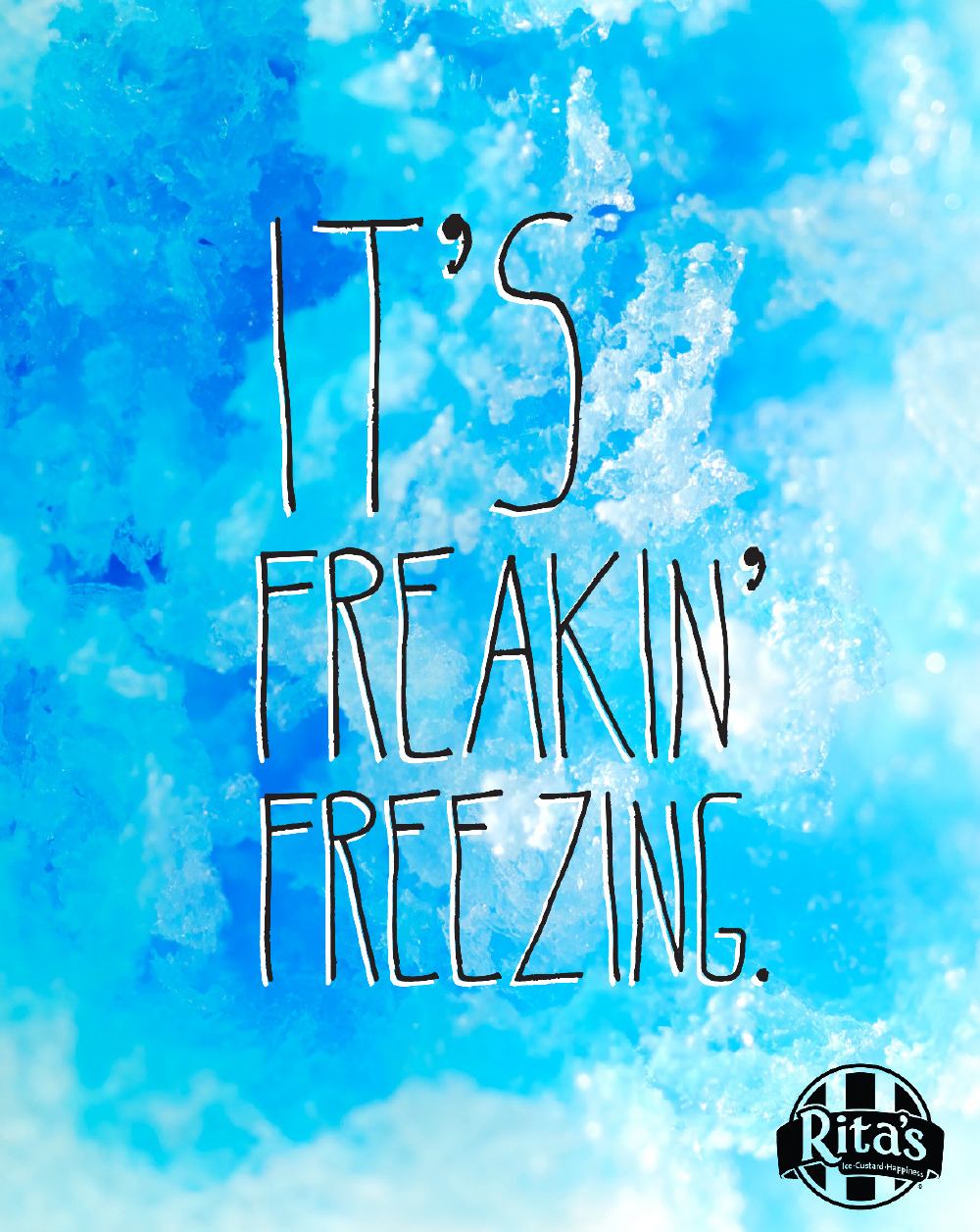 Italian Ice Consumer Products Brand Vision and Style Guide Freakin Freezing