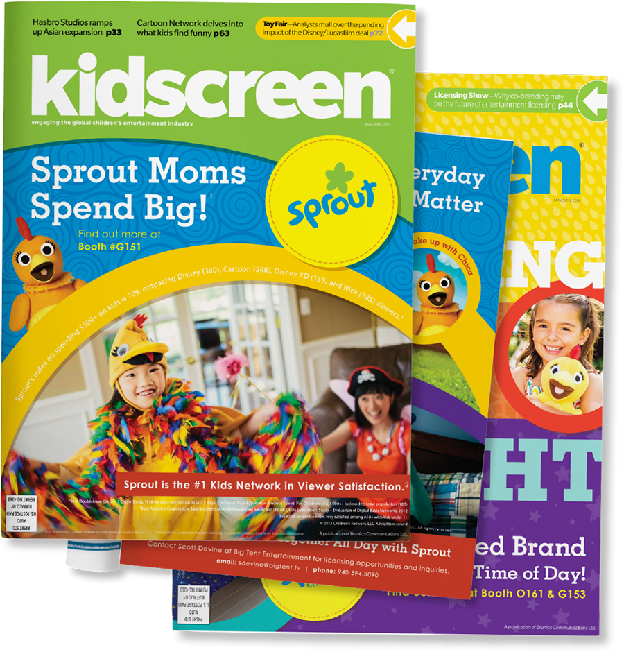 Sprout Channel Kidscreen Ads