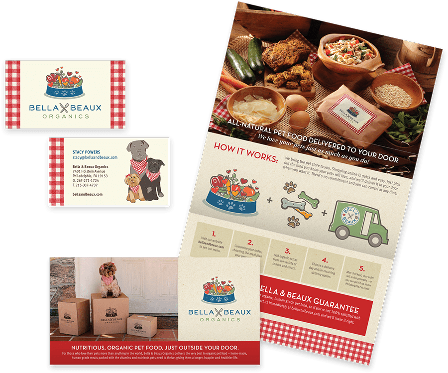 Bella and Beaux Marketing Materials Mailer
