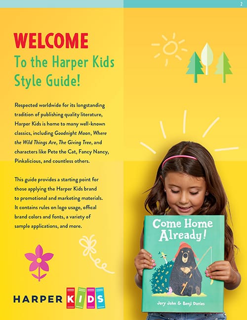 HarperKids Childrens Book Publishing Welcome