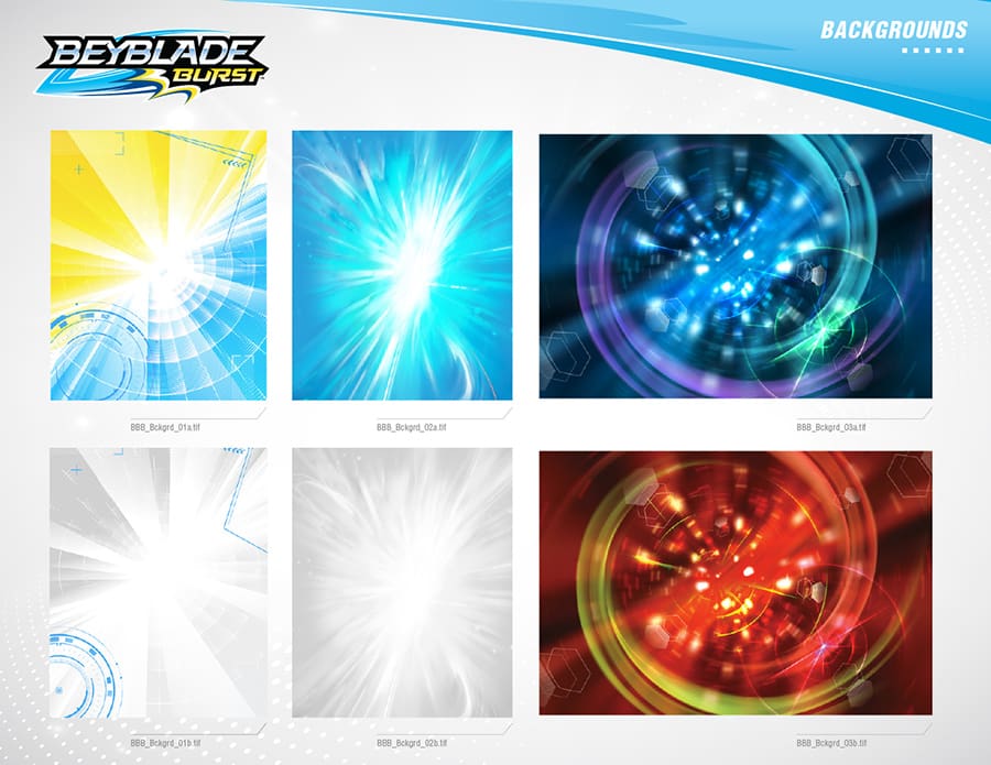 Beyblade Burst Global Brand Licensing Backgrounds 2