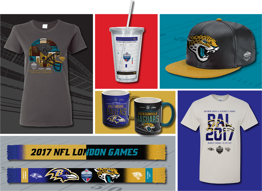 Sports Licensing Style Guides for NFL London Games