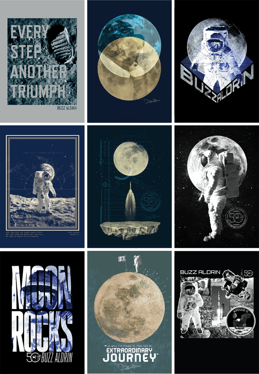 Buzz Aldrin Celebrity Brand Designs