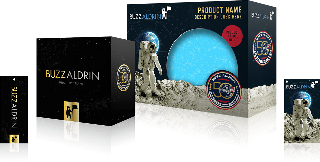 Buzz Aldrin Apollo 11 50th Anniversary Packaging