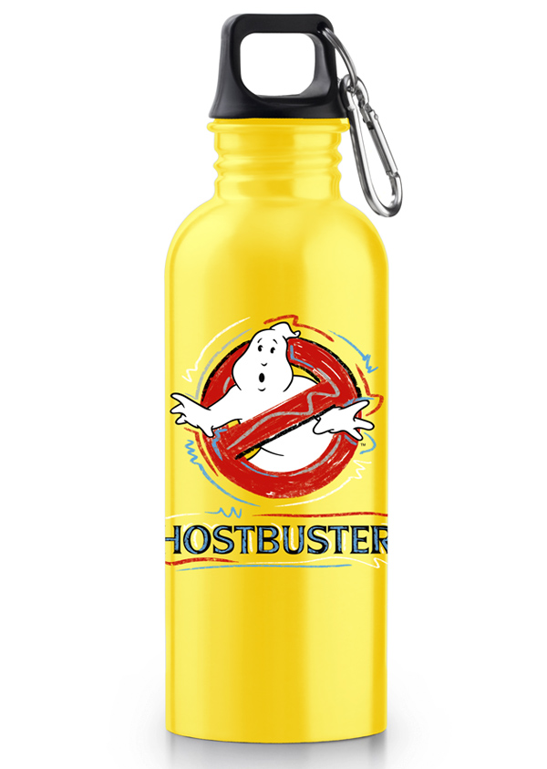 Ghostbusters Intellectual Property Licensing Pop Graffiti Product Water Bottle