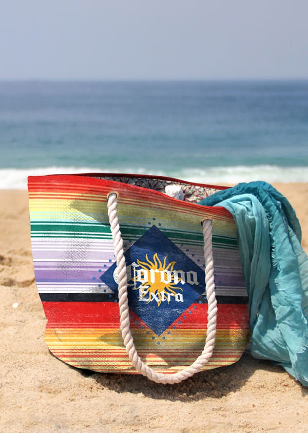 Corona Consumer Product Licensing Beach Bag