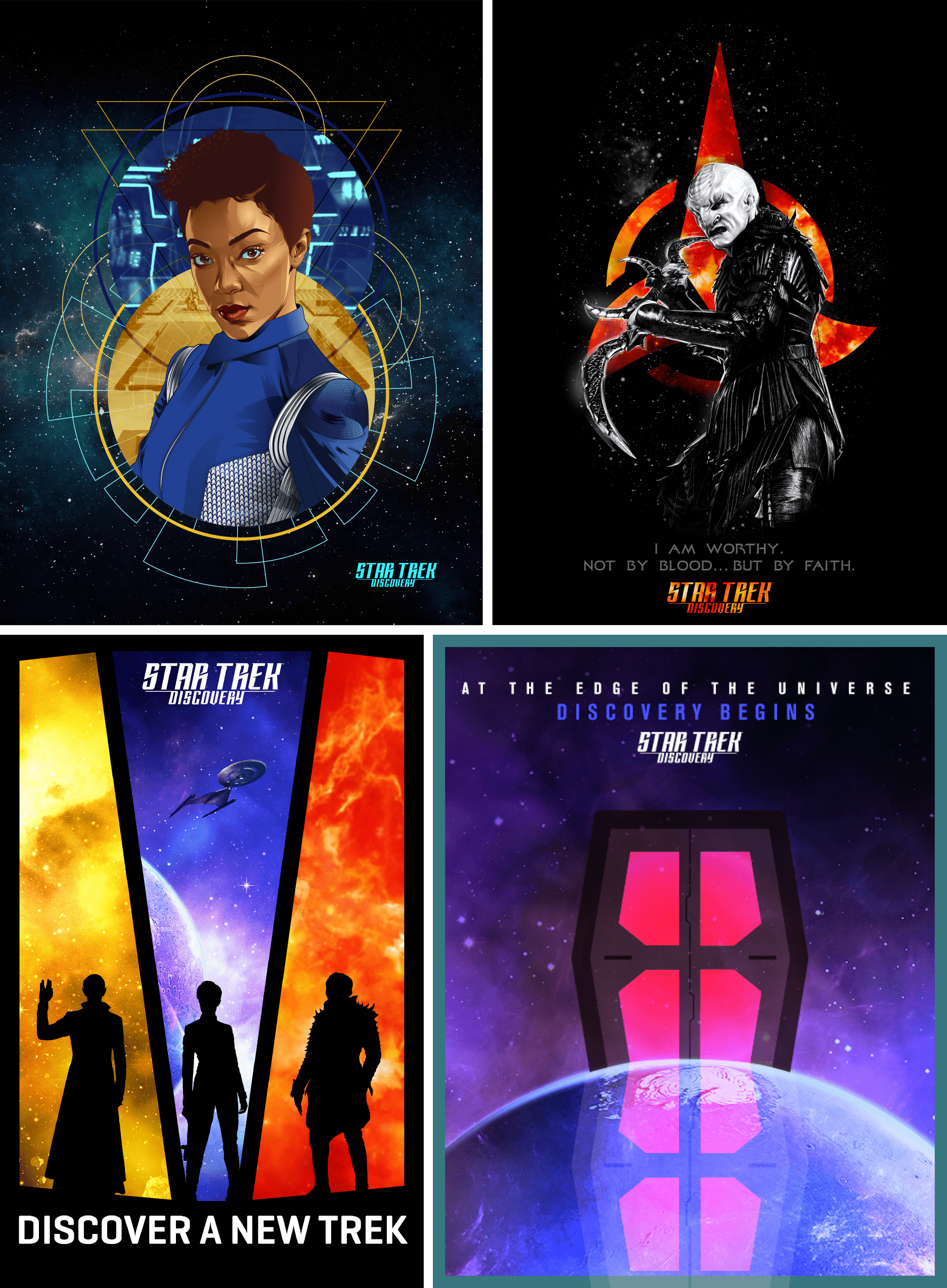 Star Trek Discovery Brand Licensing Style Guide Key Art