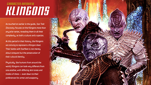 Star Trek Discovery Brand Licensing Style Guide Character Bio Klingons