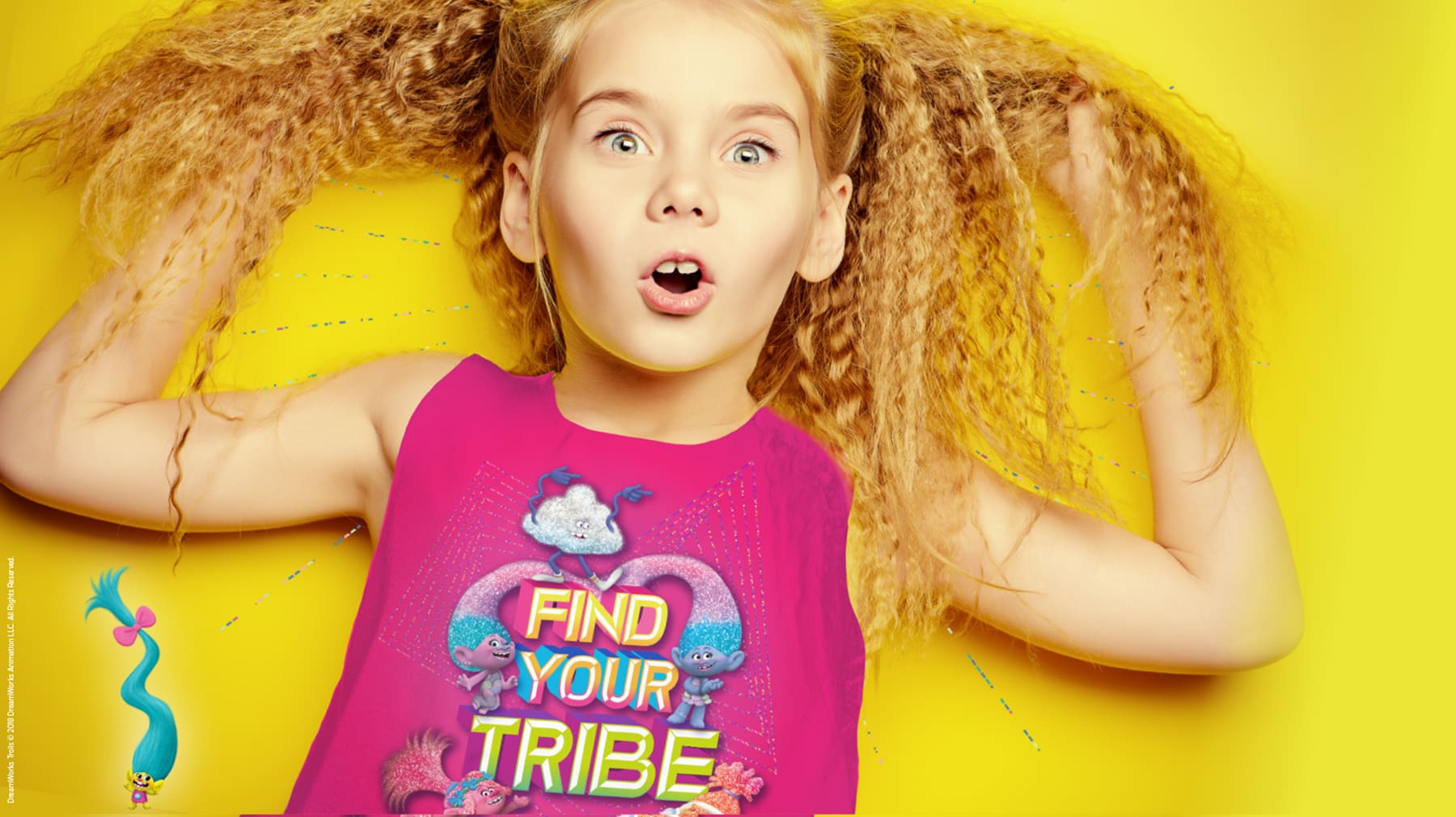 Trolls licensing Movie Shirt Girl