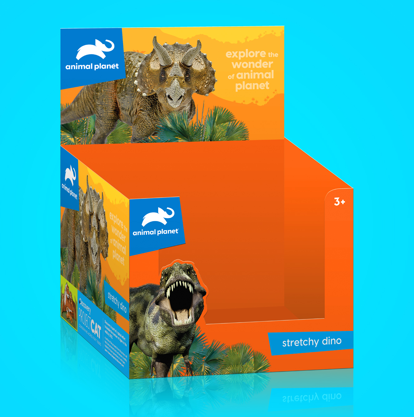 Animal Planet Toy Packaging Open Sample Box