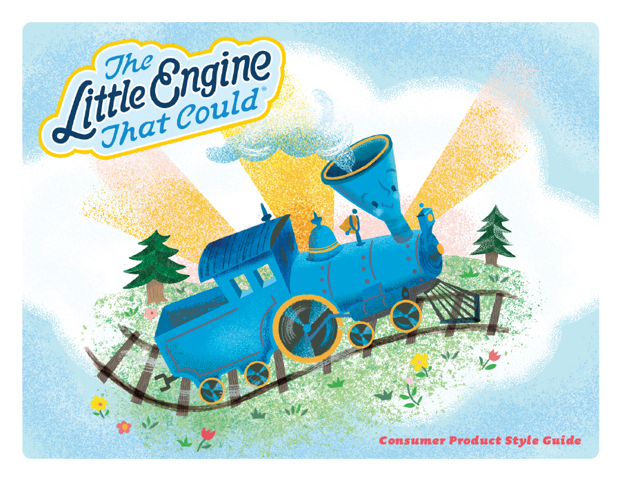 Logo Development The Little Engine That Could Guide Cover