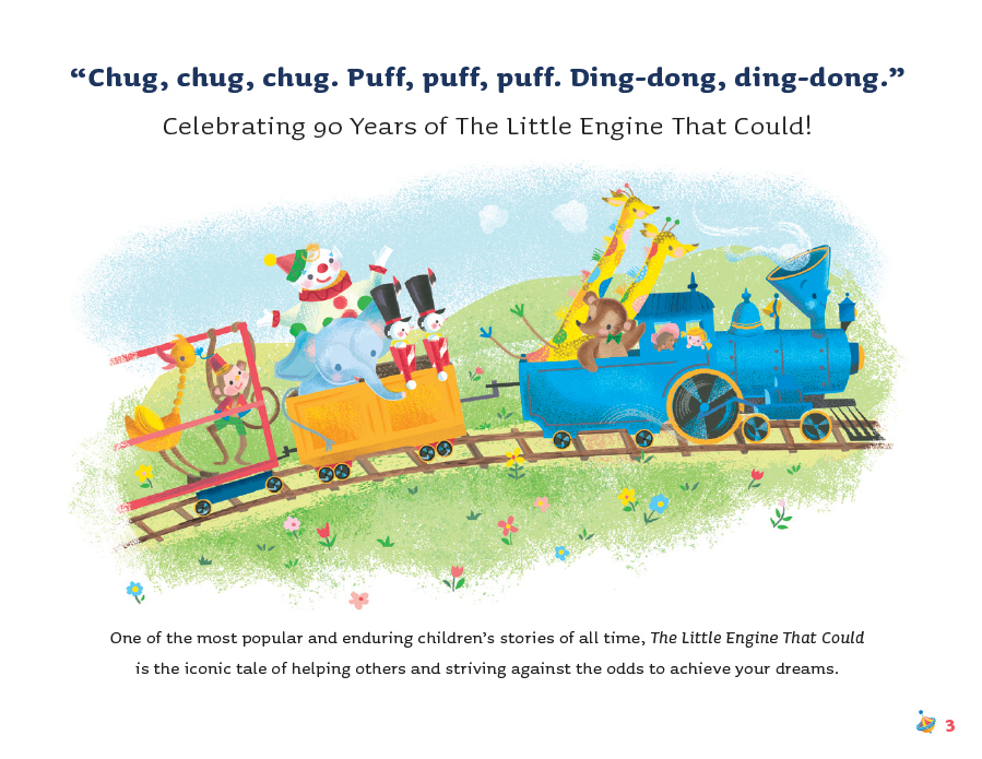 Logo Development The Little Engine That Could Celebrating