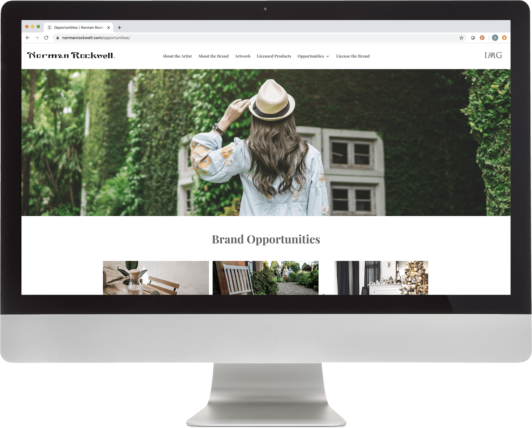 Norman Rockwell Brand Vision and Website Design Brand Opportunities