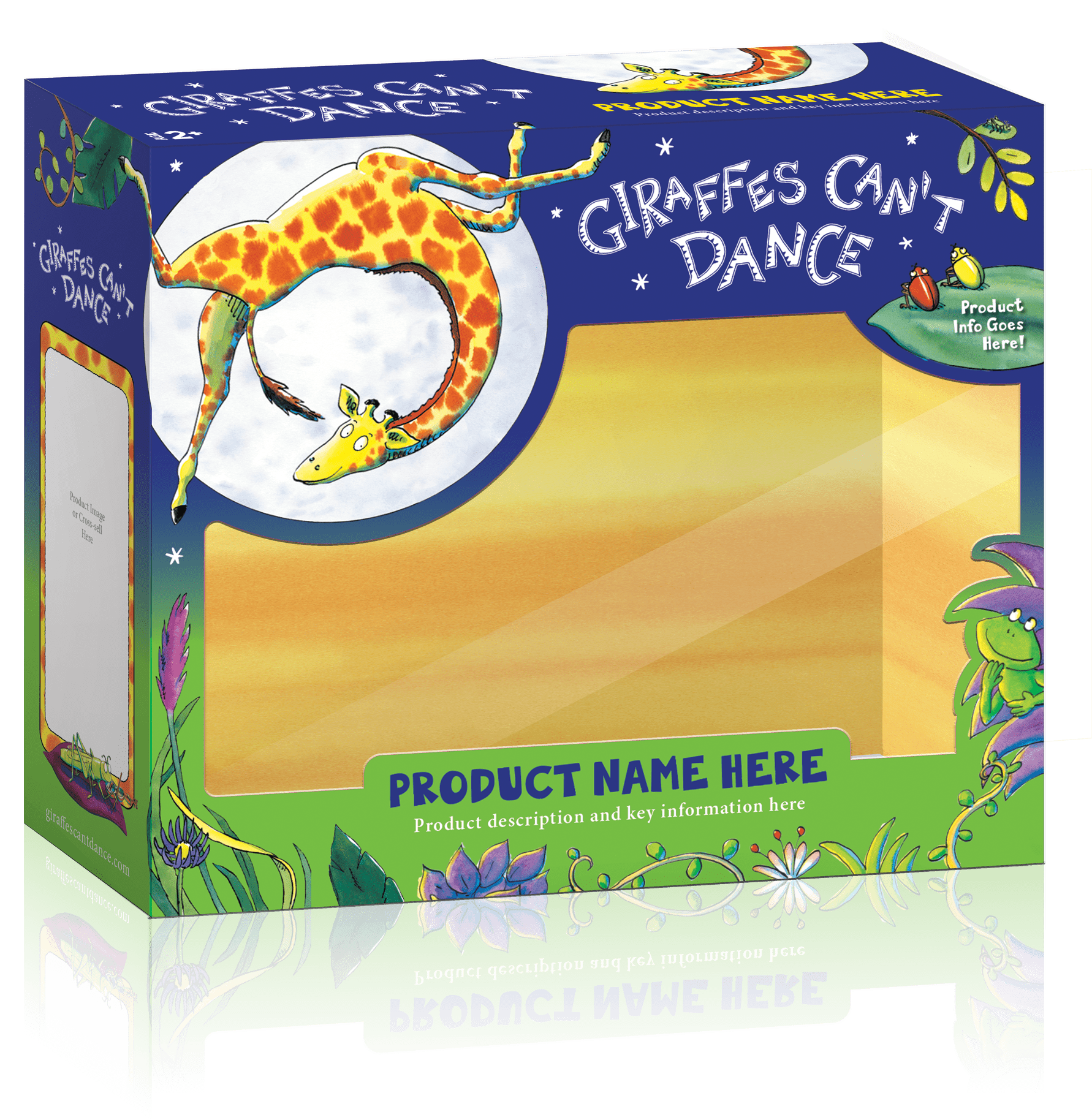 Giraffes Can't Dance Retail Packaging Design Guide Open Box