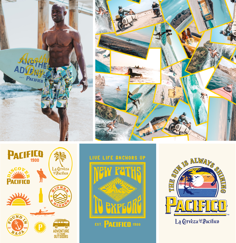 Pacifico Brand Designs and Product Vision and Composed Designs