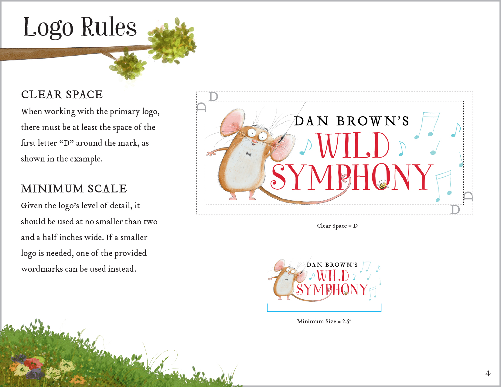 Wild Symphony Brand Logo Guidelines Logo Rules