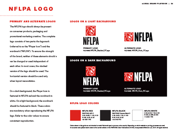 NFLPA Brand Style Guide Logo 1