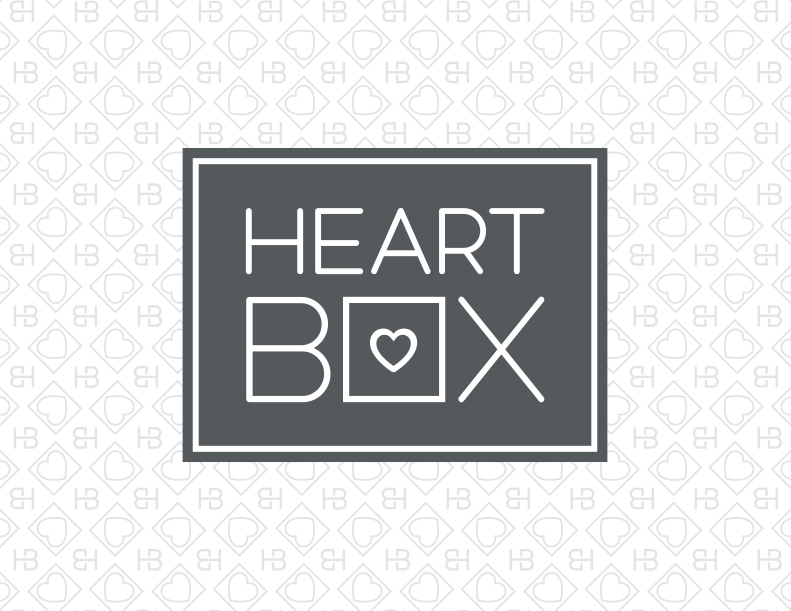 HeartBox Marketing Design One-Color Logo