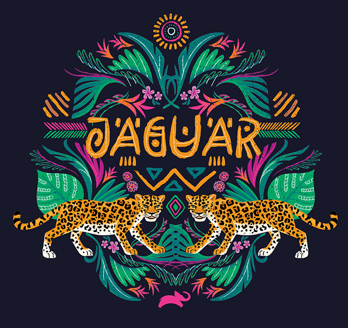Animal Planet Latin American Kingdom Illustrations Jaguar Design