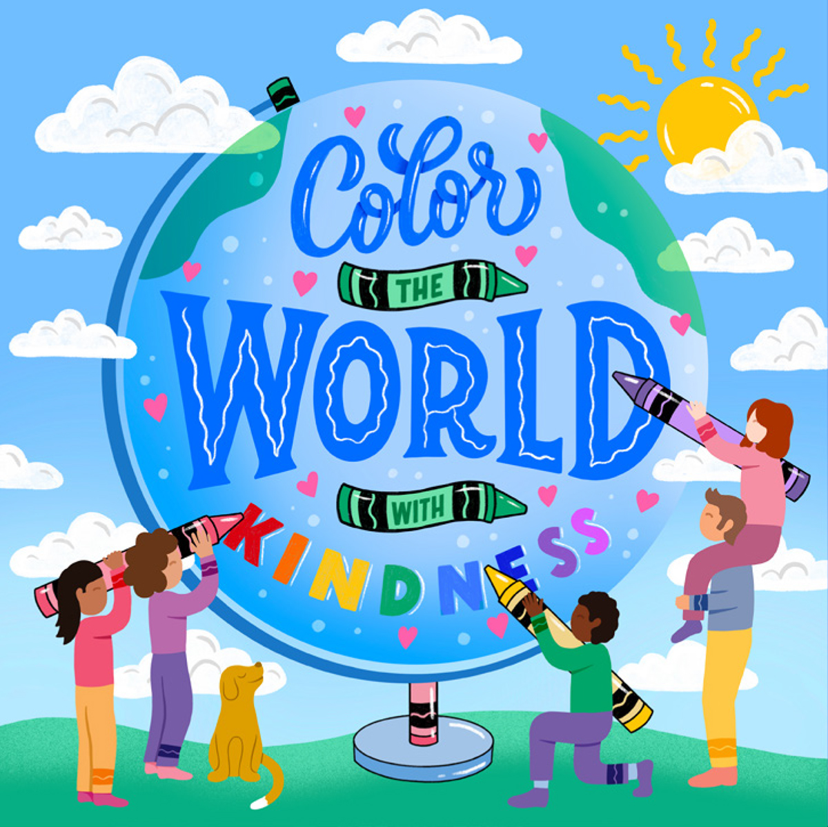 Crayola Licensed Products Color the World with Kindness