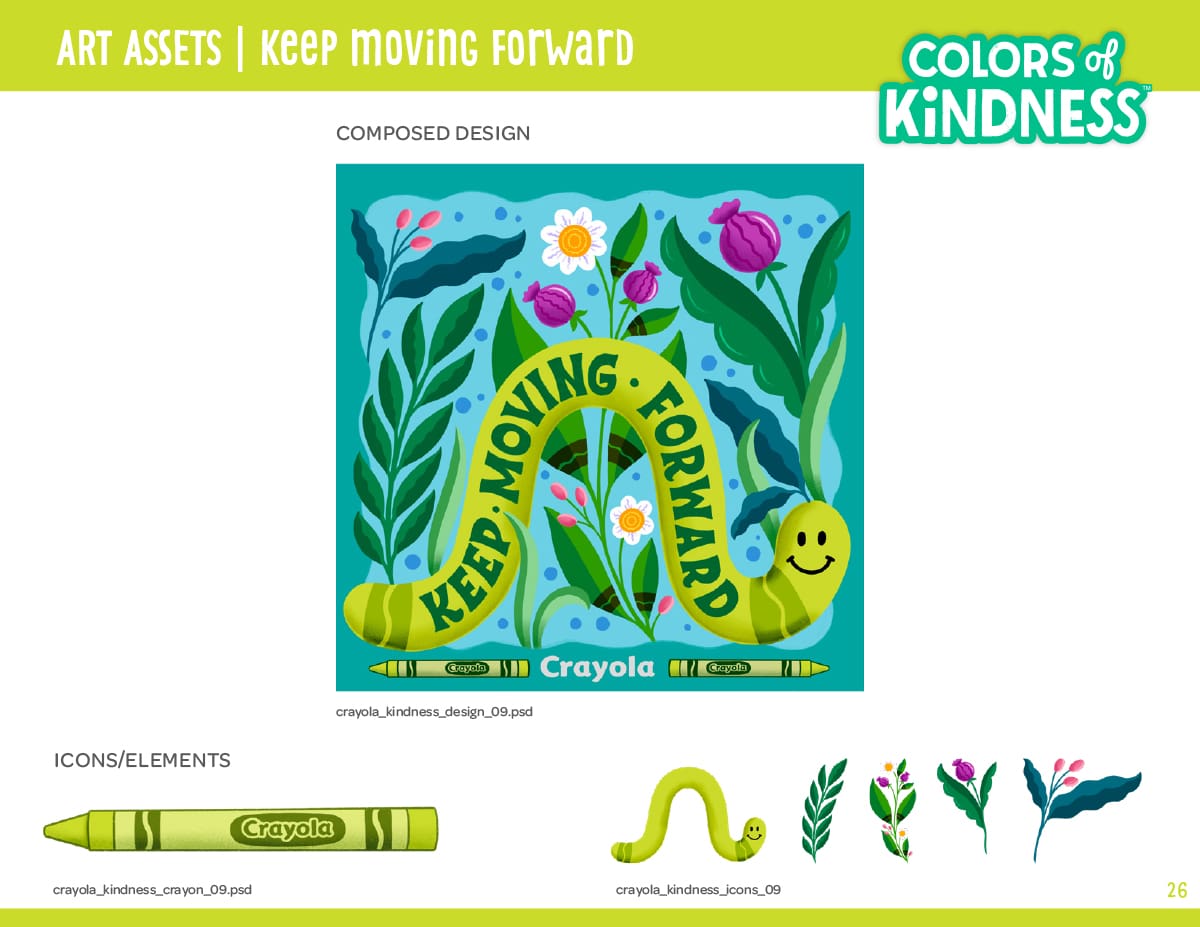 Colors of Kindness Crayon Set