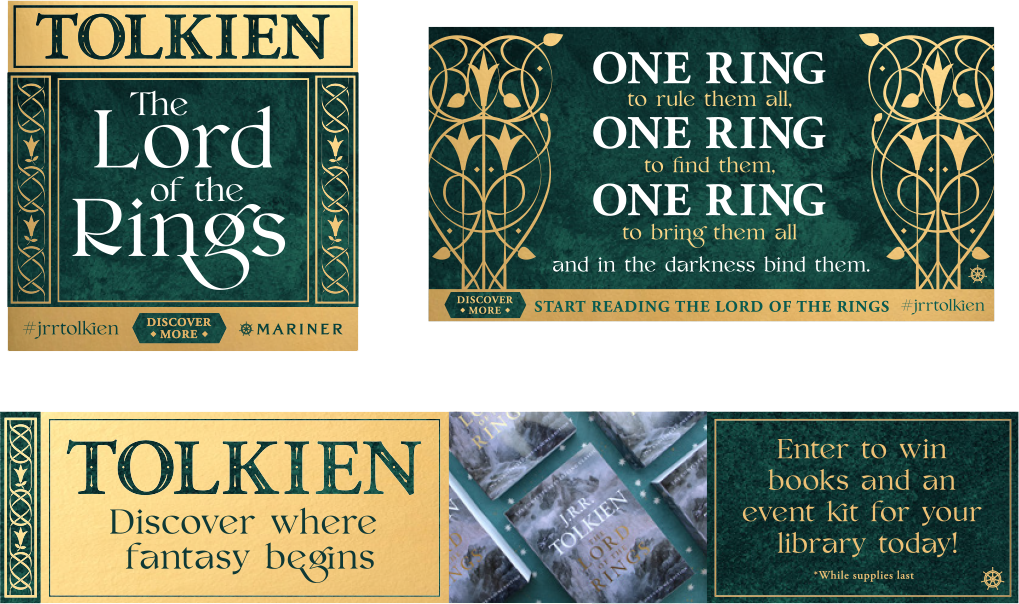 Tolkien Marketing Guidelines Examples