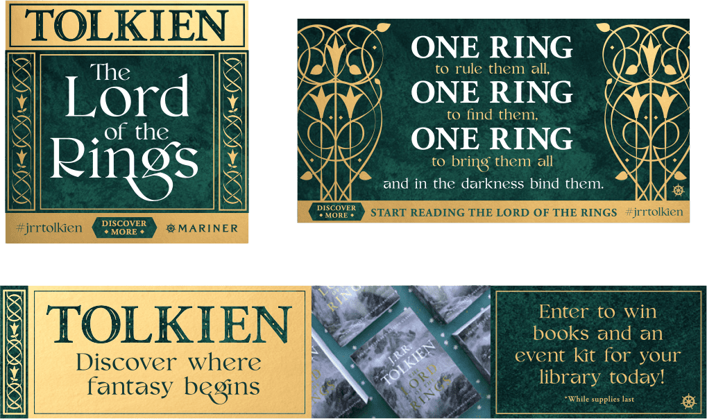 Tolkien Marketing Guidelines Examples