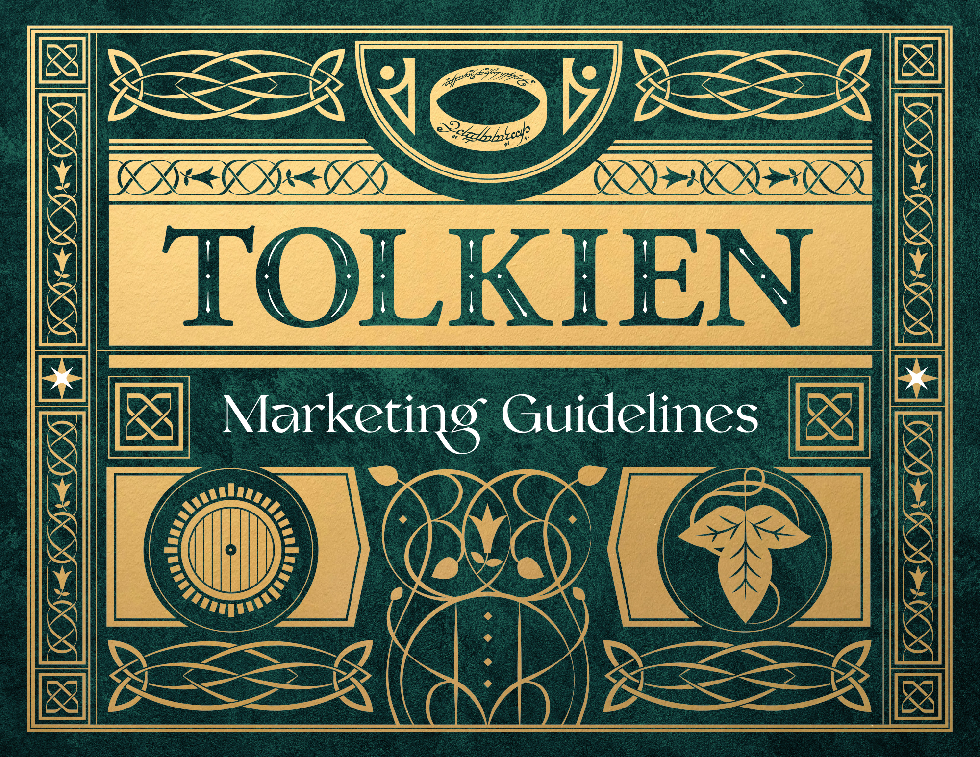 Licensing Style Guides Tolkien Marketing Guidelines