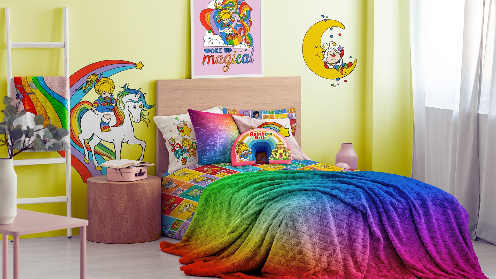 Rainbow Brite bedroom decor product vision for licensees