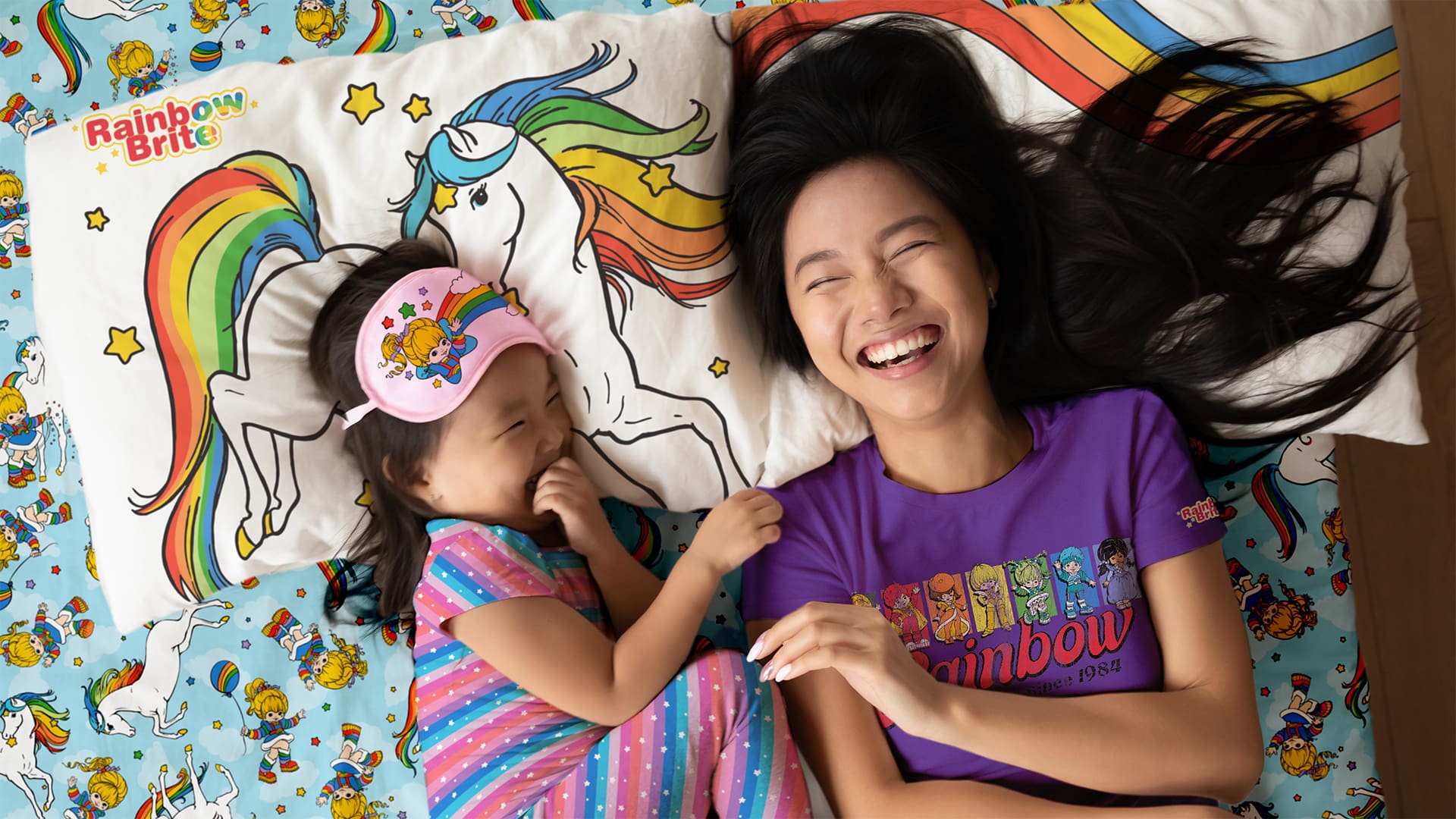 Rainbow Brite home decor style guide for licensees